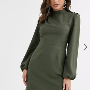 ASOS long sleeve mini dress